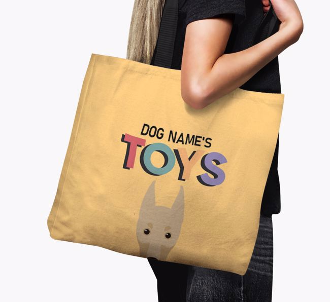 Toys: Personalized {breedFullName} Canvas Bag